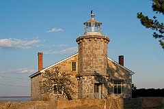 Stonington Harbor Light in Connecticut